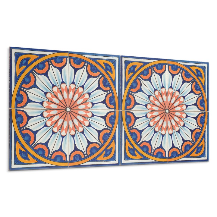 Öntapadó dekoratív panel, Wallfluent, Virágos motívum finom részletekkel, Fekete, 120x60 cm, 010310540040000283073