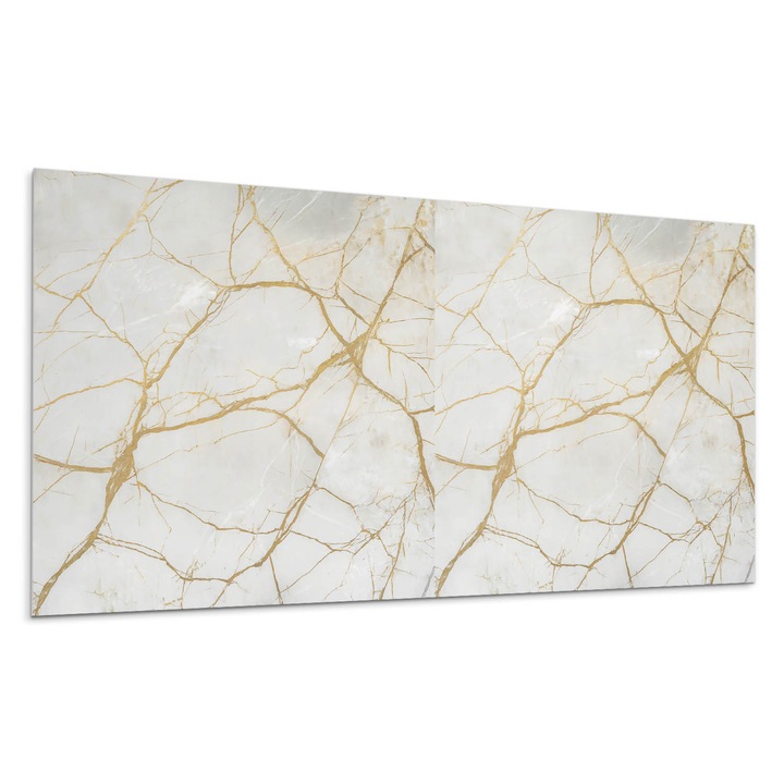 Dekoratív vinil panel, Wallfluent, Márvány motívum elegáns stílusban, Türkiz, 120x60 cm, 010310540040000283037