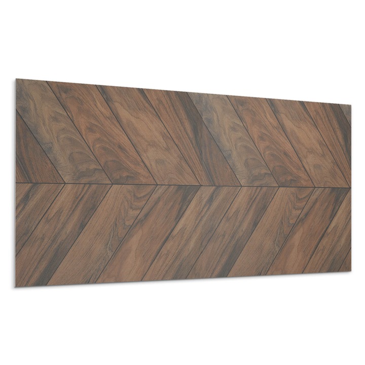 Panou lipibil perete, Wallfluent, Model de tabla in schema, Maro, 100x50, 010310540010000283205