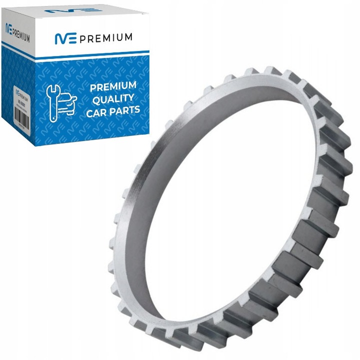 Коронен пръстен за абс, ME Premium, за Saab, 9-5, 1997-2009, Външен диаметър 86,7 мм, Вътрешен диаметър 75,5 мм, Дебелина 11,6 мм, 29 зъба, Преден, Ляв/десен