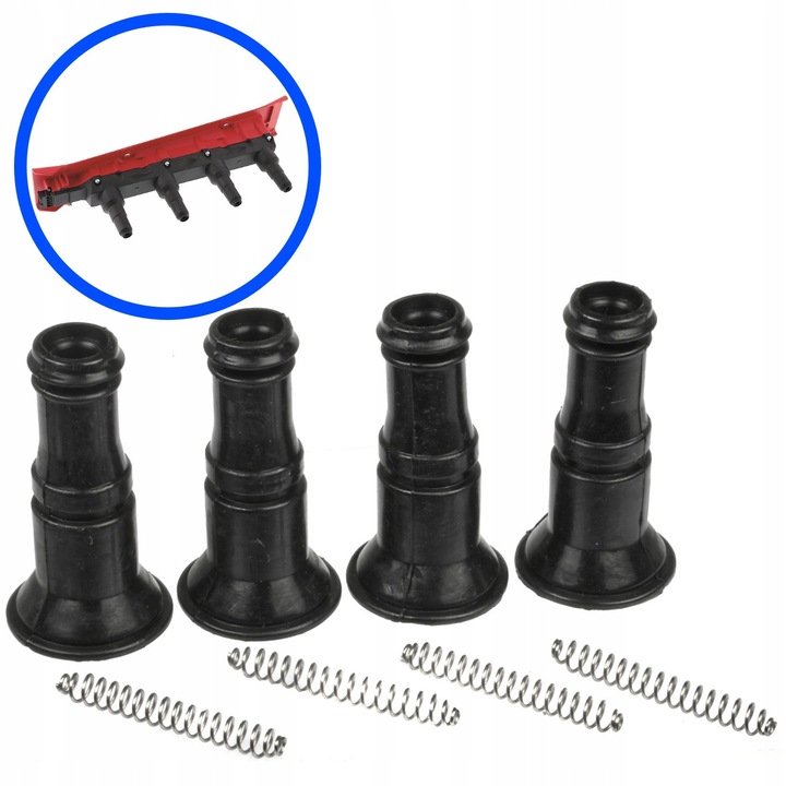 Комплект 4 свещи за запалителна бобина, ME Premium, за Saab, 900/9000/9-3/9-5, 1985 cm³, 110 kw, Бензин