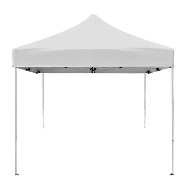 Pop-Up kerti pavilon, 3x3x2.6m, Ecru textil, poliészter UV30+