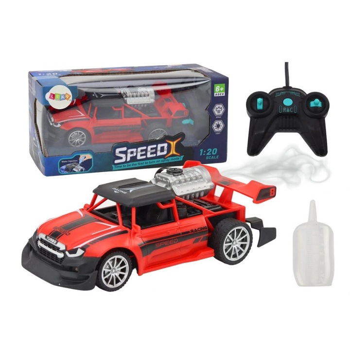 Masina Telecomanda rc KM660-1 cu efect de fum si lumini