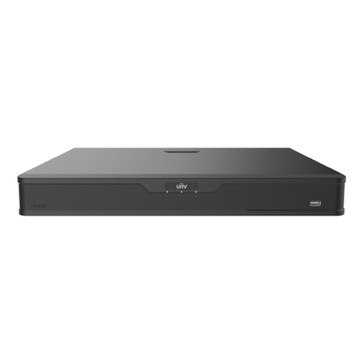 4K NVR, 32 csatorna, max. 12 MP, 1U - UNV NVR302-32B-IQ