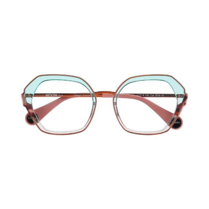 Rama de ochelari WOOW Paris CHEERLEADER1 Verde Transparent
