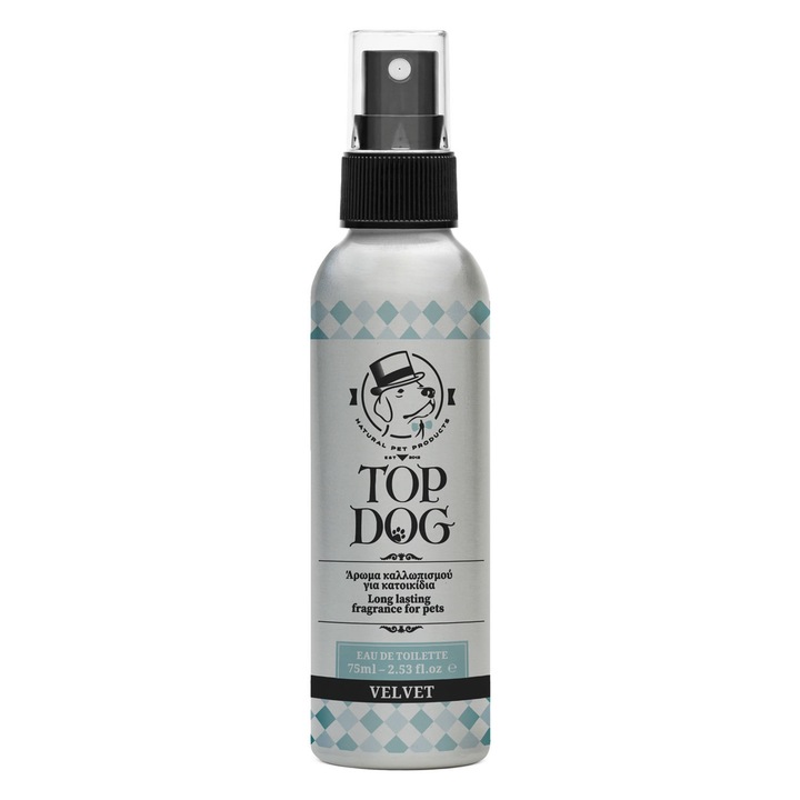 Velvet kutyaparfüm, Top Dog, 75 ml