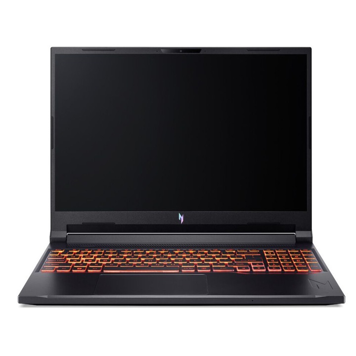 Лаптоп Acer Nitro V16 AI ANV16-61-R5GE с AMD Ryzen AI 7 350 (2.0/5.0GHz, 16M), 16 GB, 1TB M.2 NVMe SSD, NVIDIA RTX 4050 6GB GDDR6 DLSS 3, Linux, Черен