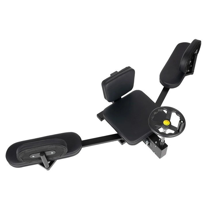 Удължител за крака, максимален ъгъл на разгъване 180, поддържа до 100 кг, черен, размери 92.5x28x43.8 см