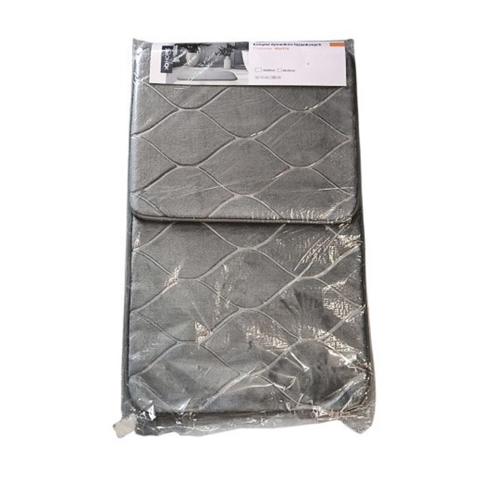 Set 2 covoare baie, Krys Velutto 686