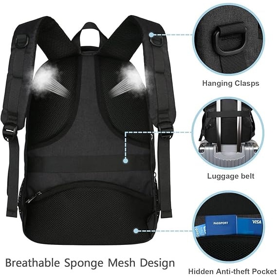 Rucsac mare pentru laptop MATEIN 100701blk00