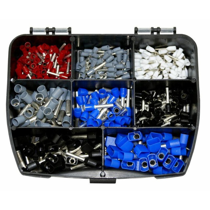 Set de conectori izolati Beta, 370 bucati, multicolor