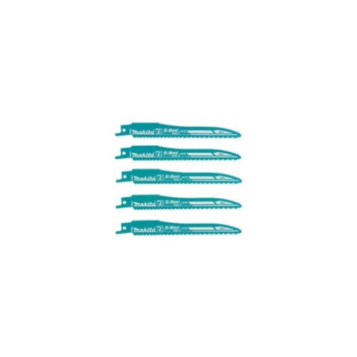 Bimetál fűrészlap, 152mm, 5 darab, Makita, univerzális felhasználás, 7-18 fog/hüvelyk