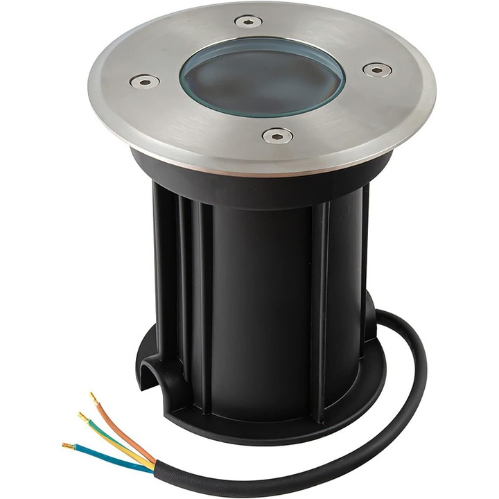 Spot pentru exterior, URing, IP67, inox, pentru gradina, 230 V, fara bec