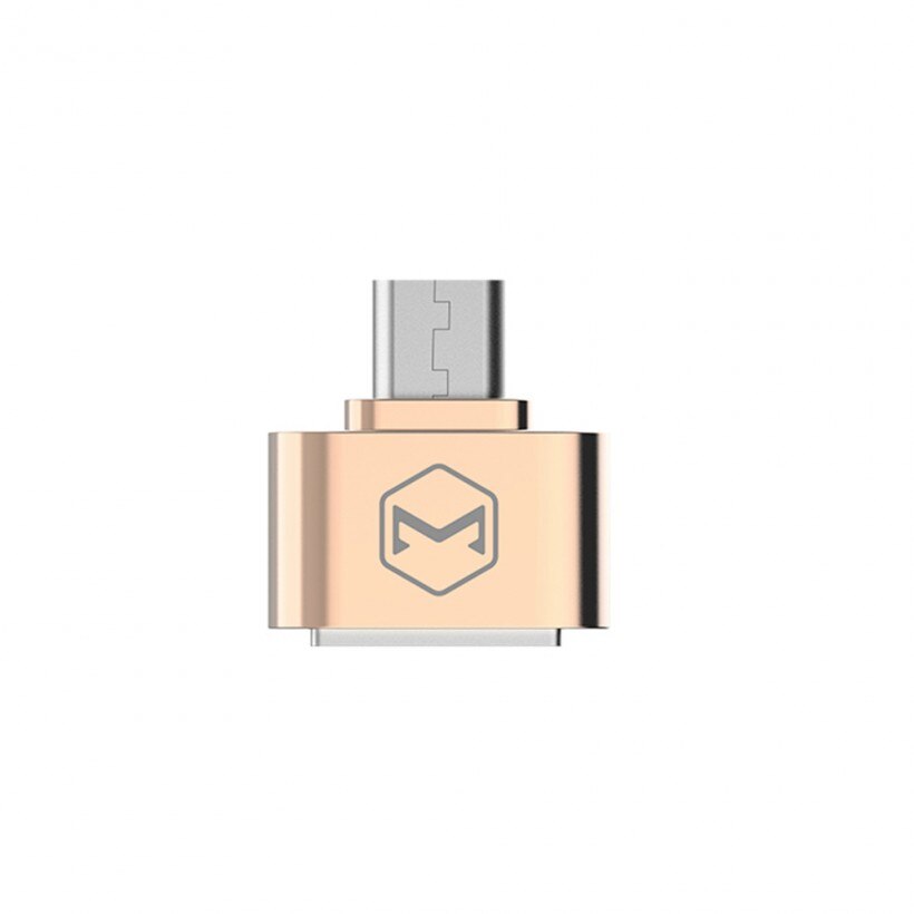 Adaptor Mcdodo OTG MicroUSB la USB 2.0, Auriu
