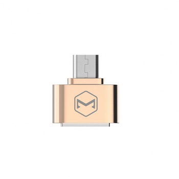 Adaptor Mcdodo OTG MicroUSB la USB 2.0, Auriu Adaptor Mcdodo OTG MicroUSB la USB 2.0, Auriu