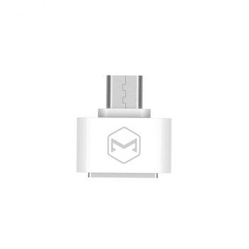 Adaptor Mcdodo OTG MicroUSB la USB 2.0, Alb Adaptor Mcdodo OTG MicroUSB la USB 2.0, Alb