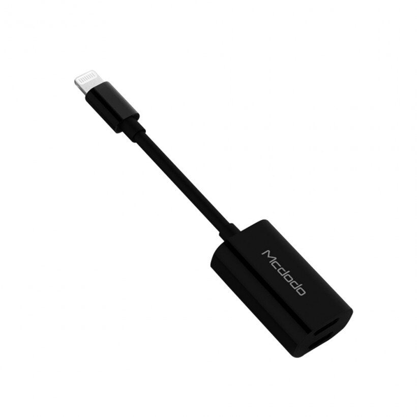 Cablu Adaptor Mcdodo Lightning la Dual Port Lightning, Negru
