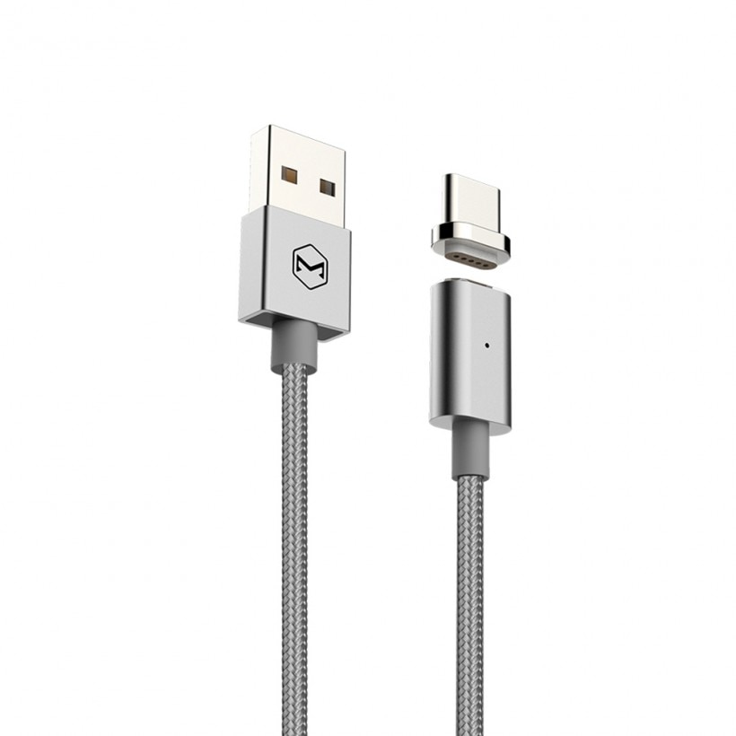 Cablu de date Mcdodo Magnetic Type-C, Argintiu