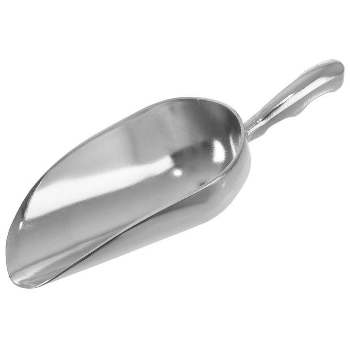 Spatula Pentru Indemanarea Produselor Alimentare, Orion, Aluminiu, Argintiu, 27x9.5 cm, Capacitate 390 ml, Utilizare Universala Acasa Si In Gastronomie