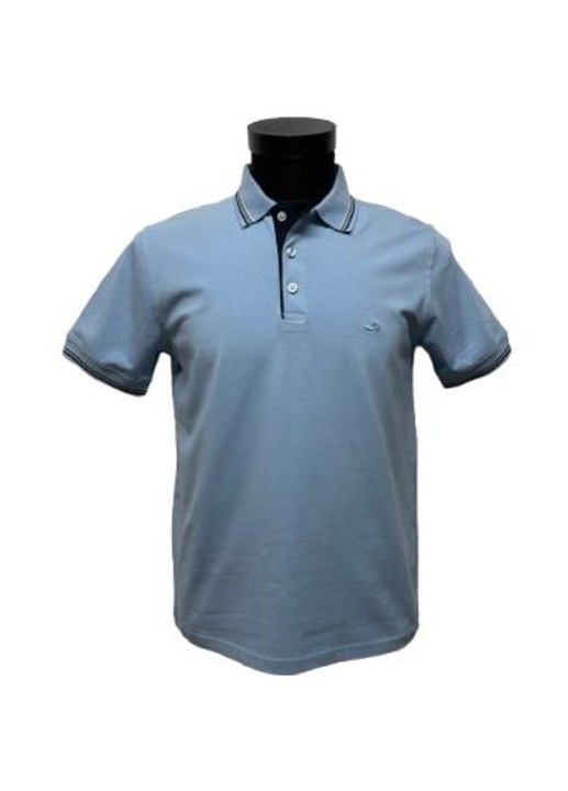 Tricou polo pentru barbati - 46974, Albastru deschis