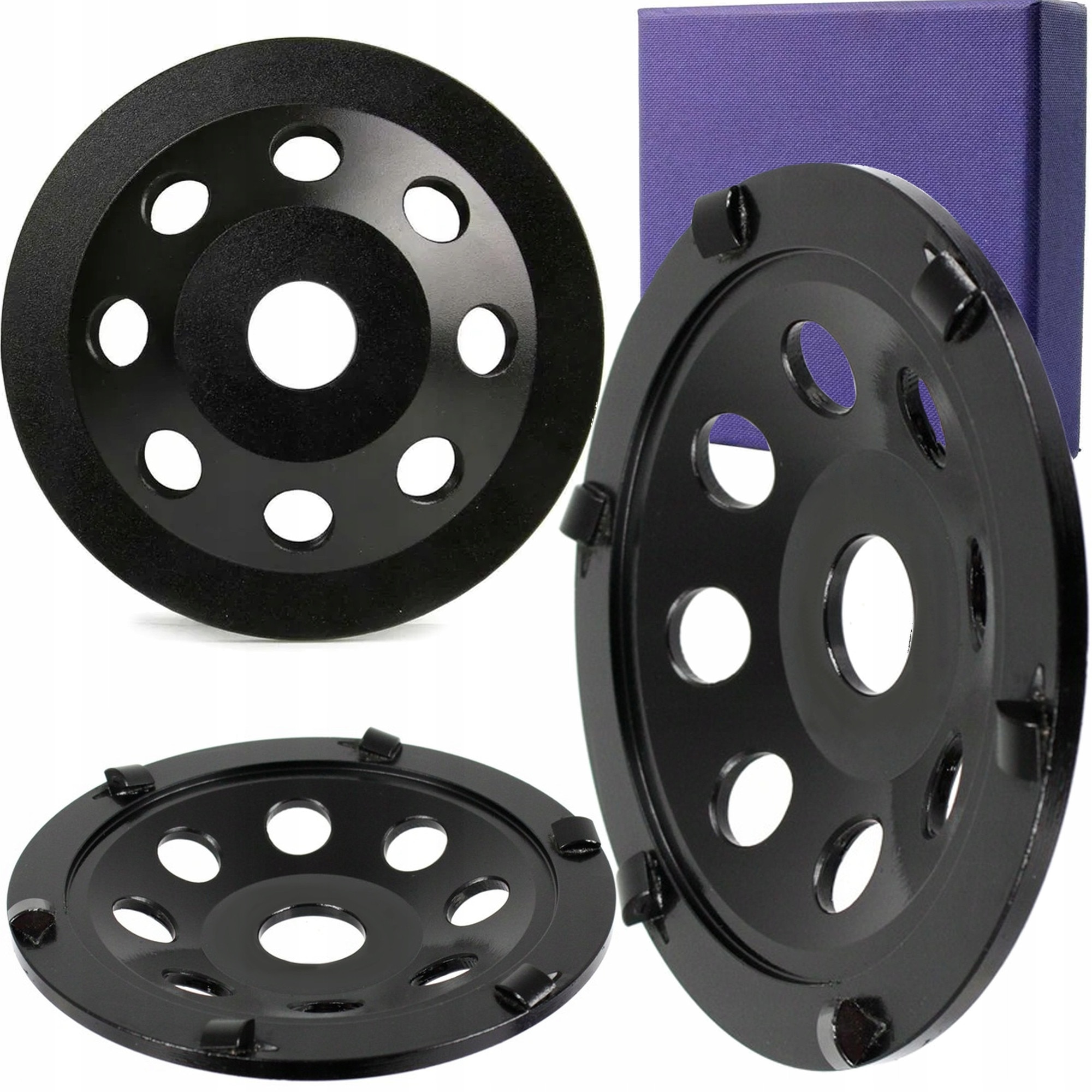 Disc diamantat PCD 125x22,23mm, 6 segmente, pentru bitum, subit