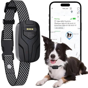Zgarda electrica inteligenta TZ-G713 pentru caini, Felliner, GPS integrat, monitorizare activitate, functie anti-pierdere, alerta sunet si vibratie, IP67, baterie 750 mAh, Android/iOS, negru