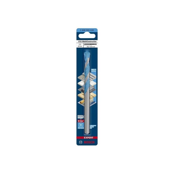 Set burghie Bosch EXPERT CYL-9 MultiConstruction 11x90x150mm