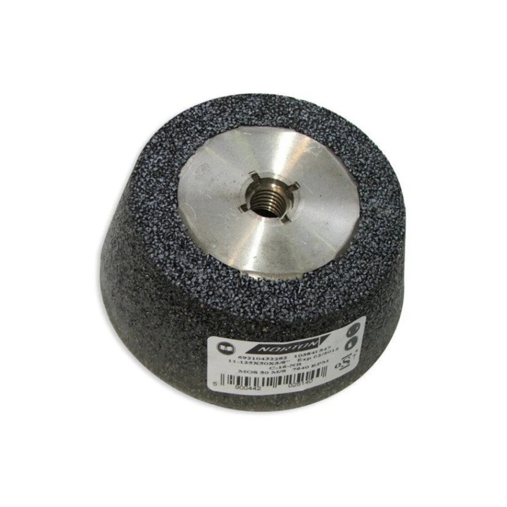 Disc de slefuire Norton, 125mm, M14, pentru beton, 12.5x12.5x5cm