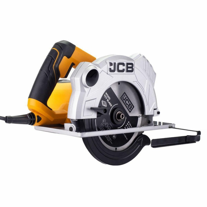 JCB körfűrész, elektromos, 184 mm 1500 W, fordulatszám 5800 ford./perc, vágási mélység 65 mm, lézerrel