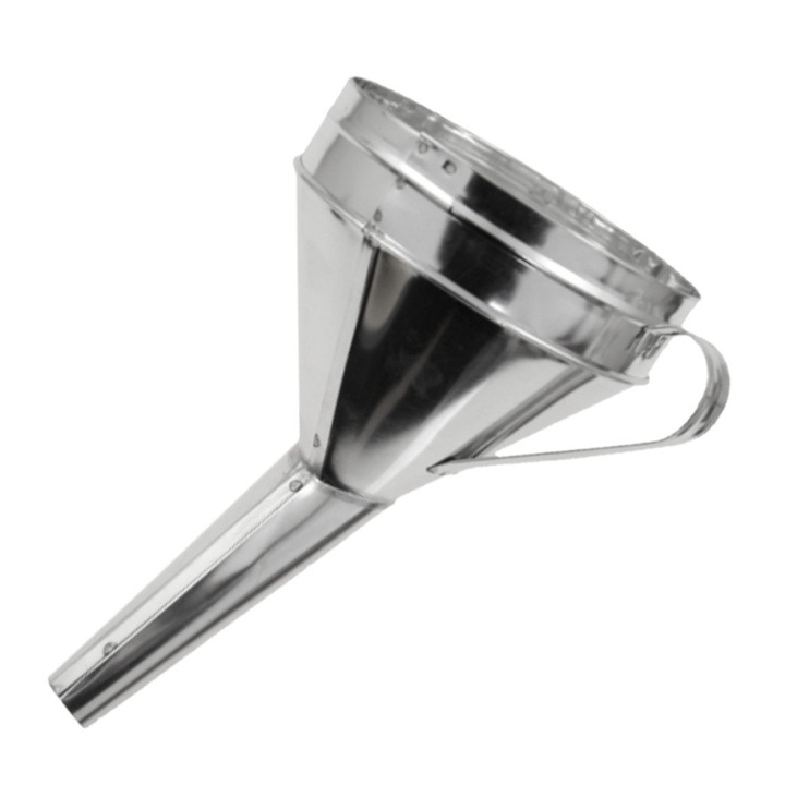 Фуния, Malwa, метална, 16 см, 16 x 10 см, сребриста