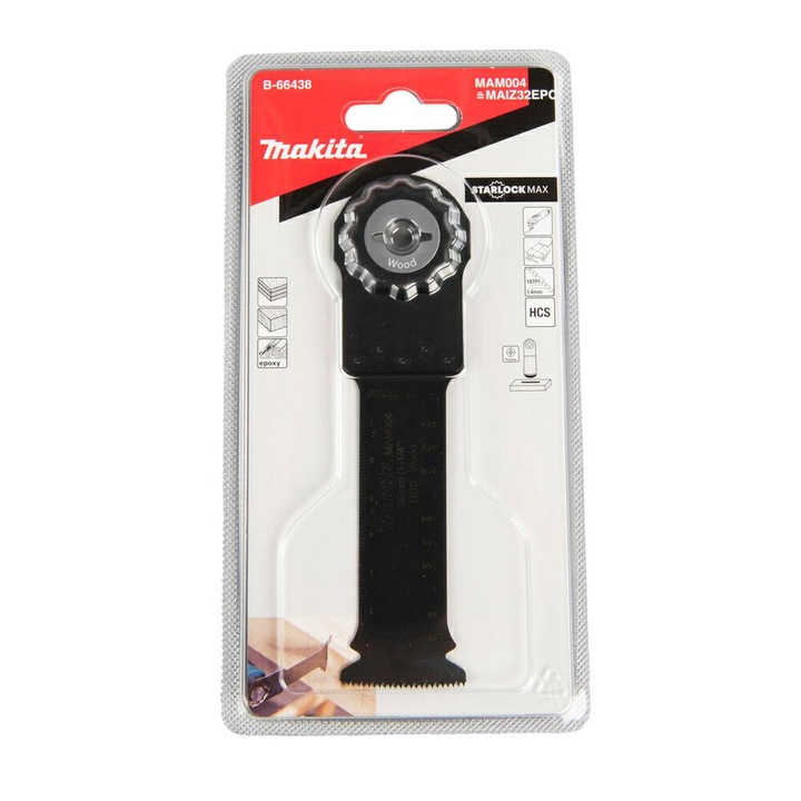 LAMA DE TACERE PENTRU PLUNGE MAKITA MT HCS 32mm x 80mm STARLOCK MAX