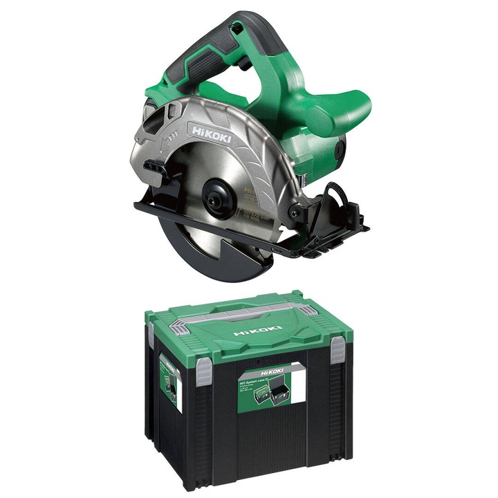 Fierastrau electric HiKOKI C1806DUM W2Z, 165mm, 18V, set complet, 314x198x263mm, 3,5kg