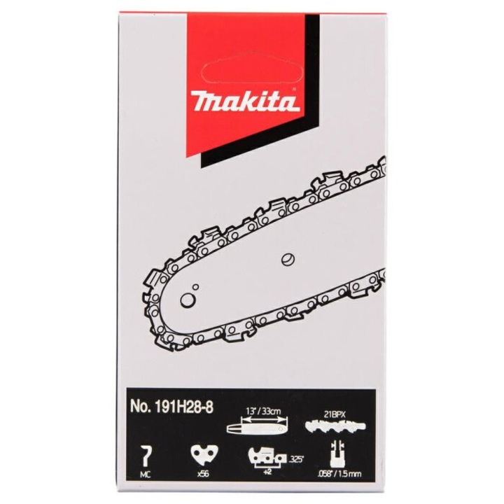 Accesorii fierastraie cu lant, Makita, lant 21BPX, 33cm, 1,5mm, 0,325"