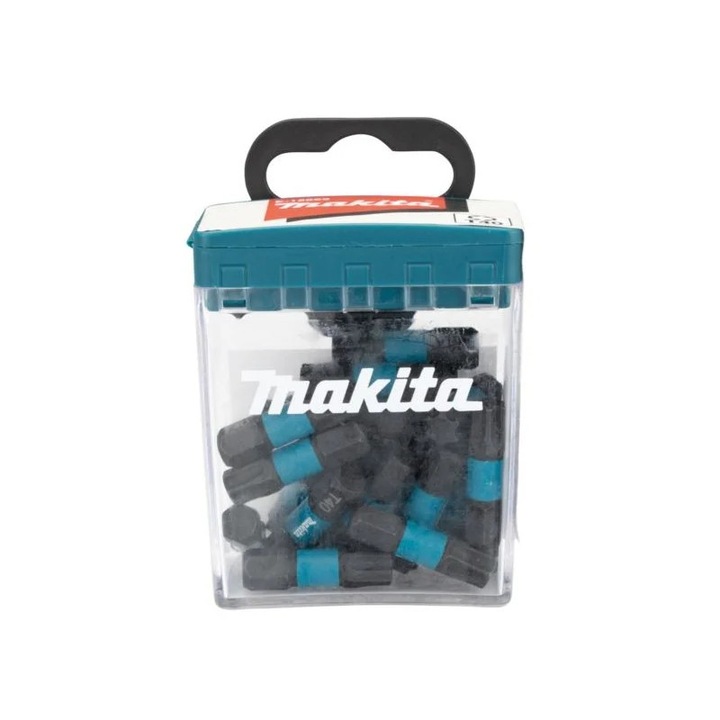Set 25 bucati capete surubelnita T40, Makita, Impact Black, 25 mm