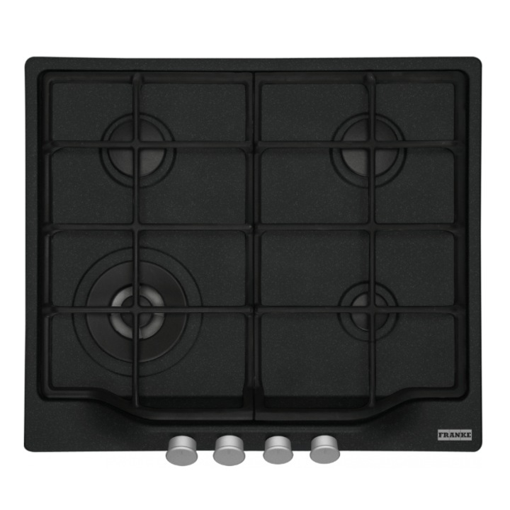 Вграден газов плот Franke FCH 604 3G TC ON C Nero, 590x510 мм