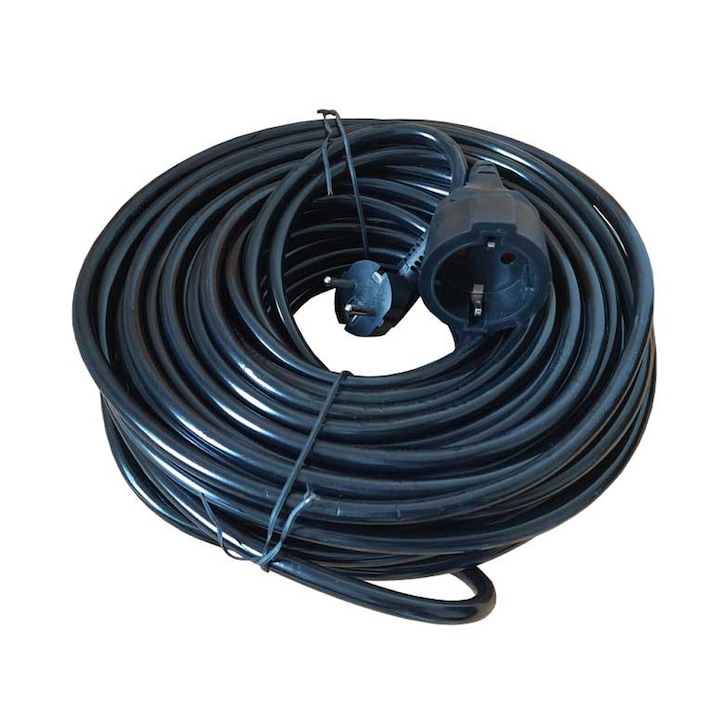 Удължител 10 м 3×2 5 Shucko Shucko, черен