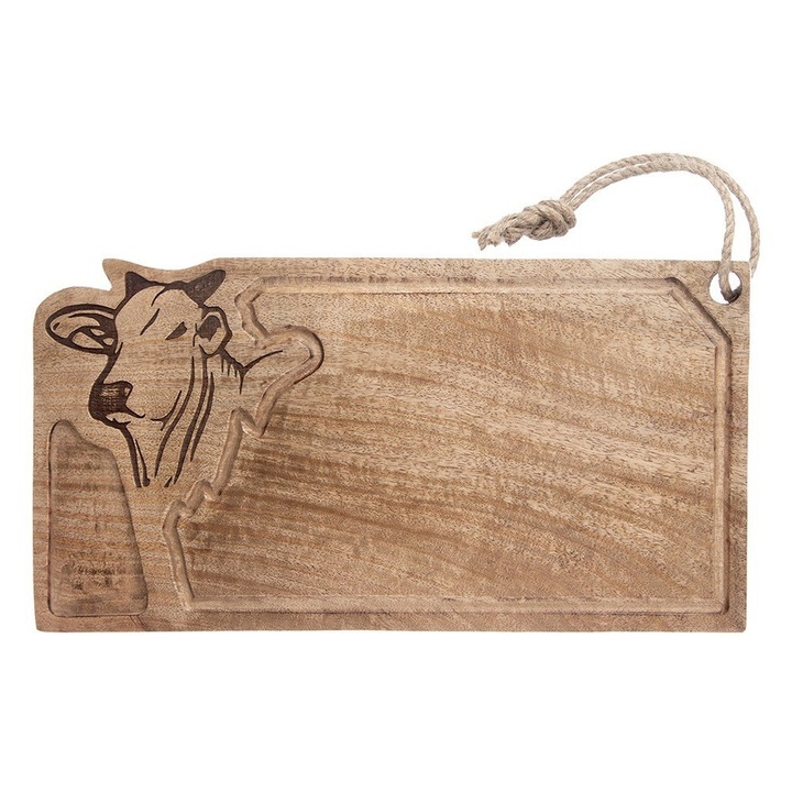 Tocator de bucatarie, Artemis, Maro, 45x22 cm