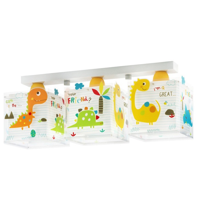 Plafoniera copii 73453 , E27 , 3 x 60W