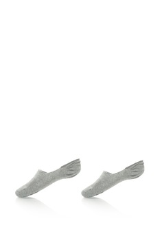 Puma, Set de sosete unisex foarte scurte - 2 perechi, Gri, 39-42 Puma, Set de sosete unisex foarte scurte - 2 perechi, Gri, 39-42