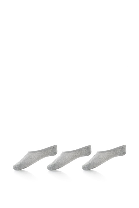 Puma, Изрязани чорапи с памук - 3 чифта, Сив