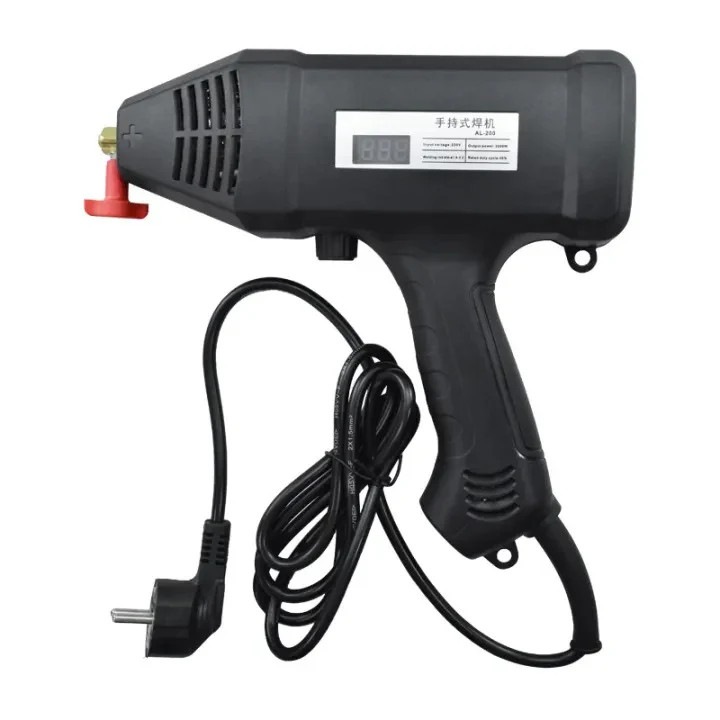 Elektróda hegesztőgép, kézi, 220V 3000W, hordozható inverteres hegesztőgép, fekete