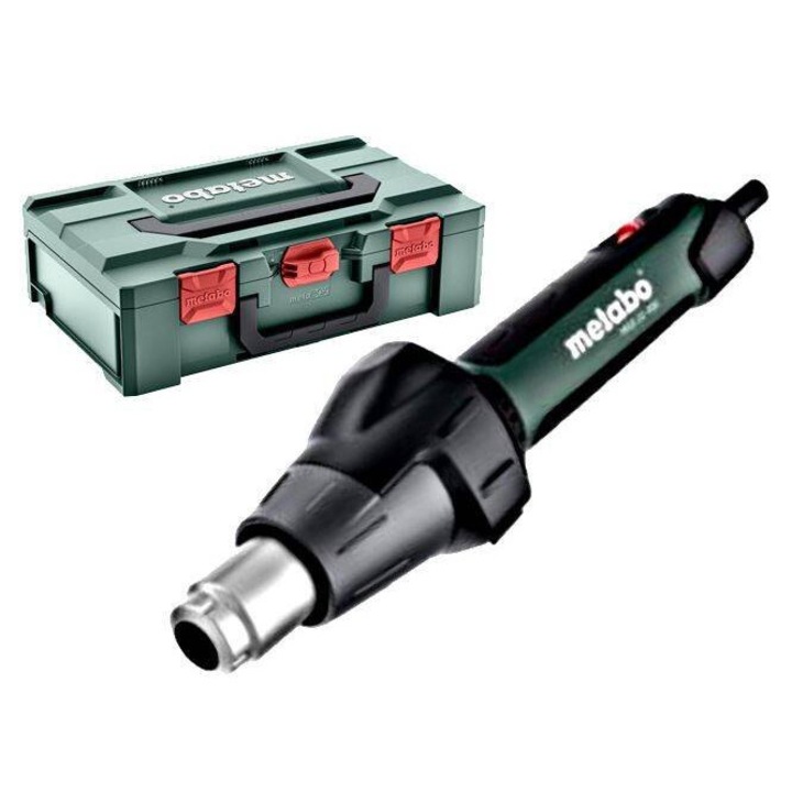 Pistol de lipit, Metabo, HGS 22-630, 2200W, 80-630°C, 2 setari temperatura, 0.65kg, 3m cablu