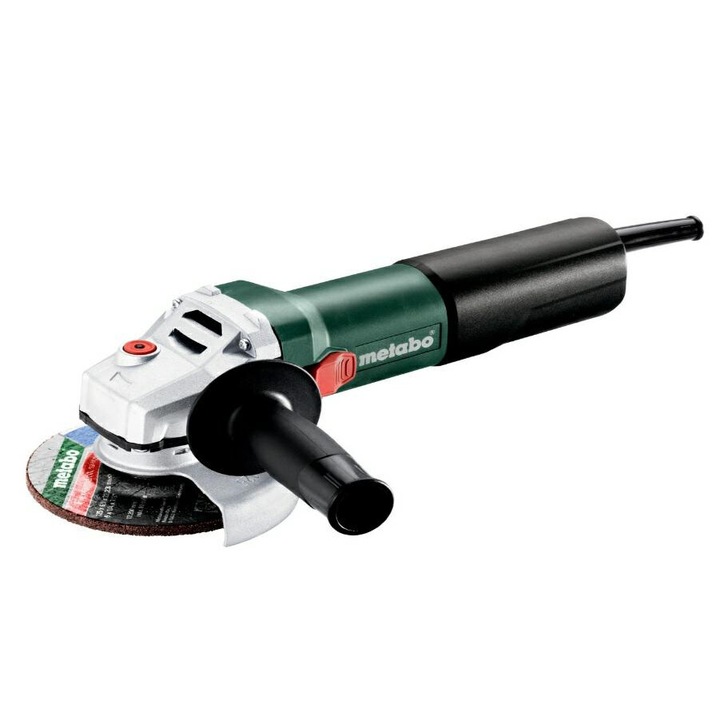 Polizor unghiular, Metabo 125mm 1400W, sistem M-Quick, 2.2kg, 4m cablu