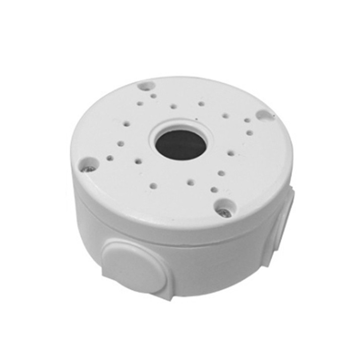 Suport din aluminiu pentru cutia de racordare a camerei de securitate universala, montare pe tavan, pe perete, in aer liber