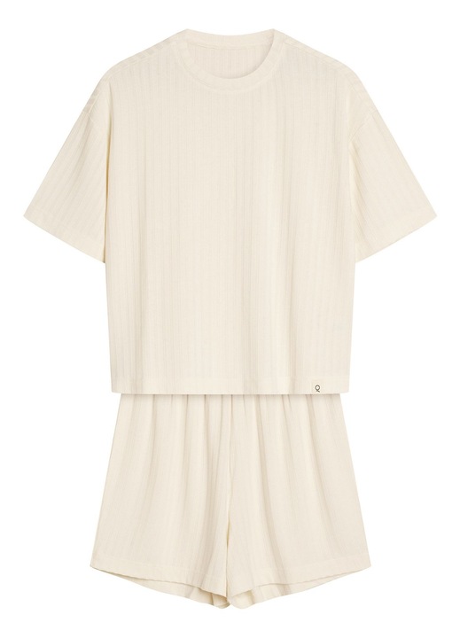 Costum dama Ravi Esotiq Alb crem, Crem