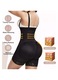 Body modelator cu bretele si fermoar, Lenjerie modelatoare, XYXBEBAO, talie inalta, Talie de VIespe 3 in 1, Trei piepturi, bumbac/elastan, material respirabil, negru, XXL