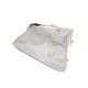 Geanta, de dama, din material sintetic, ButicCochet, 23x15x6 cm, cu strasuri, Argintiu - GND845