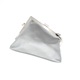 Geanta, de dama, din material sintetic, ButicCochet, 23x15x6 cm, cu strasuri, Argintiu - GND845
