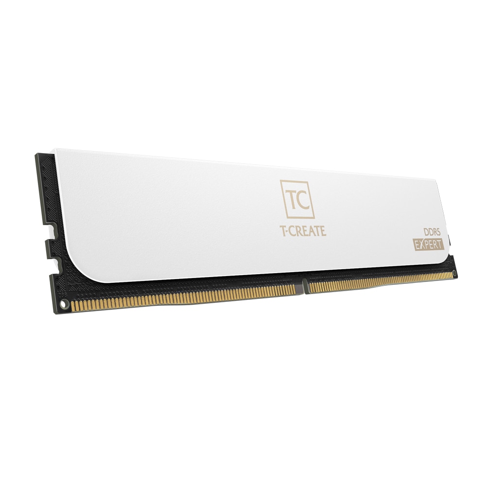 Memorie Team Group T-CREATE EXPERT White DDR5 32GB(2x16GB) 6000MHz