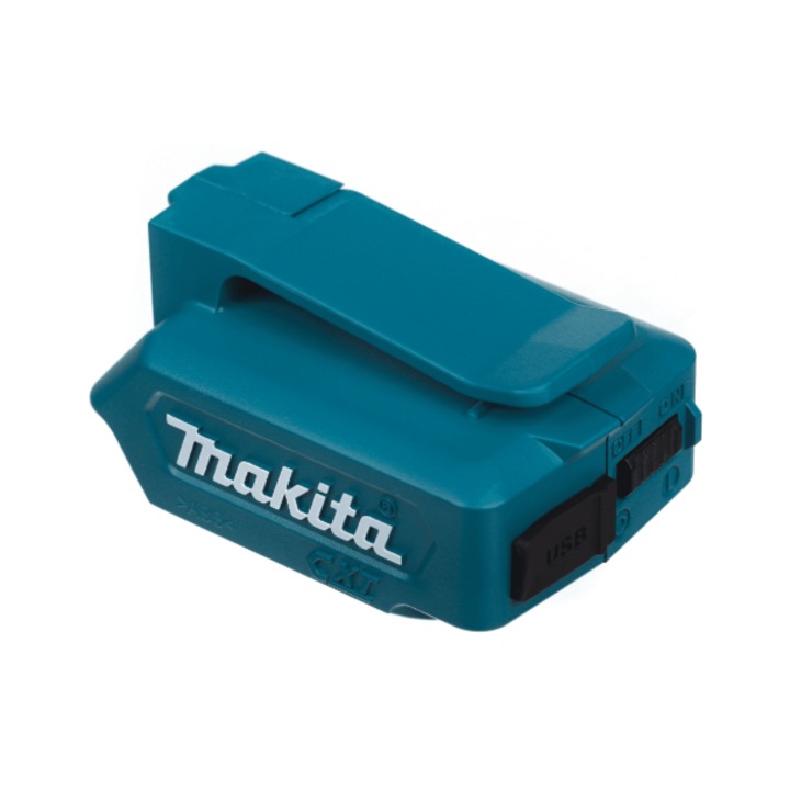 Adaptor Makita CXT 10,8V ADP06 cu iesire USB, 1 port, 10.8V/12V, 5V/2.1A